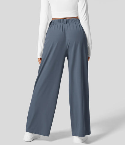 High Waist Waffle Pants